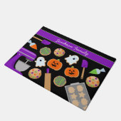 ハロウィーンCOOKIEパーティー ドアマット (アングル)