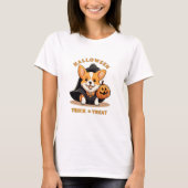 ハロウィーンCorgi Tシャツ (正面)