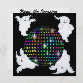 ハロウィーンDISCOパーティー- SRF 招待状 (正面/裏面)