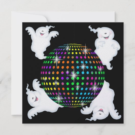 ハロウィーンDISCOパーティー- SRF 招待状 (正面)