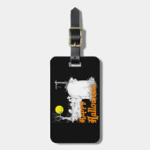 ハロウィーンDIY ラゲッジタグ (正面縦)