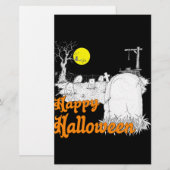 ハロウィーンDIY 便箋 (正面/裏面)