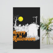 ハロウィーンDIY 便箋 (スタンド正面)