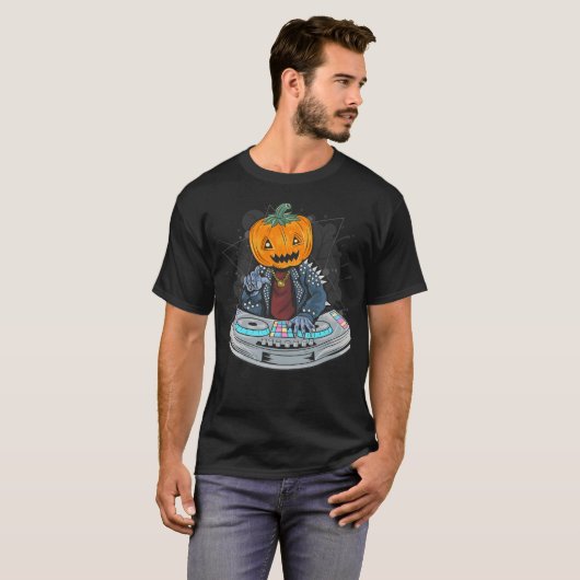 ハロウィーンDJ Tシャツ (正面フル)