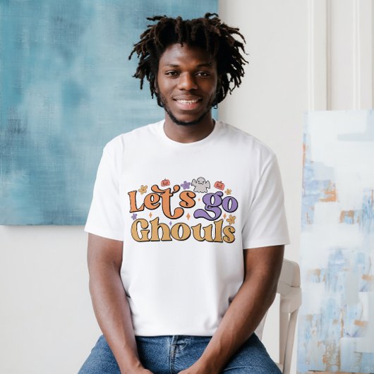 ハロウィーンGROOVY LET GO GHOULS Tシャツ