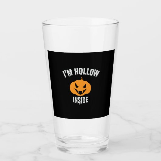 ハロウィーンIアムホローインサイド誕生日 タンブラーグラス (正面)