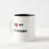 ハロウィーンIハートマイゴルフレンド ツートーンマグカップ (正面左)