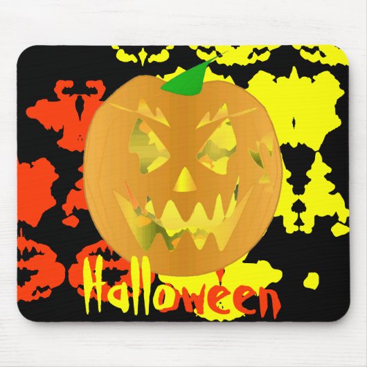 「ハロウィーンI」マウスパッド マウスパッド (正面)
