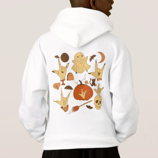 ハロウィーンILY - ASLデザイン (裏面)