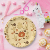 ハロウィーンILY - ASLデザイン ペーパープレート (パーティー)