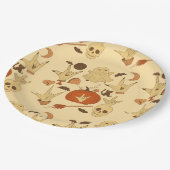 ハロウィーンILY - ASLデザイン ペーパープレート (アングル)