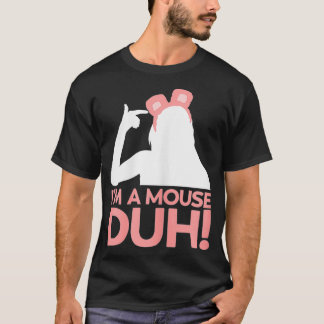 ハロウィーンIm A Mouse Duh Tシャツ