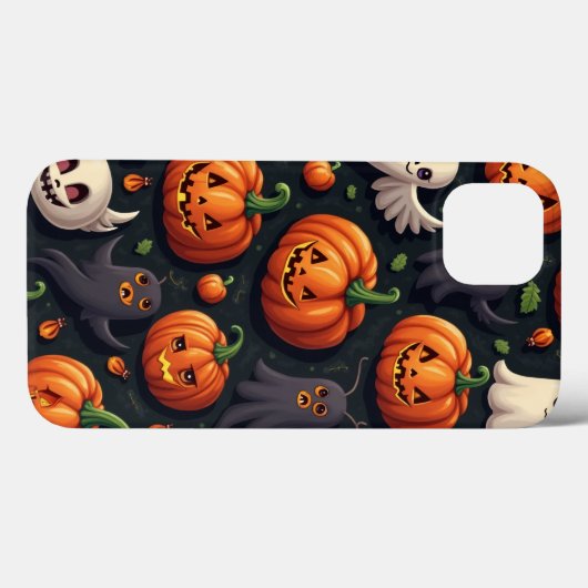 ハロウィーンiPhoneケース Case-Mate iPhoneケース (裏面 (横))