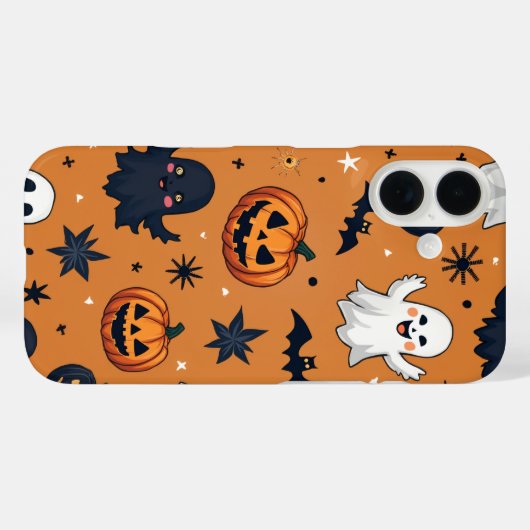 ハロウィーンiPhoneケース Case-Mate iPhoneケース (裏面 (横))