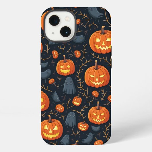 ハロウィーンiPhone 13ケース iPhoneケース (裏面)