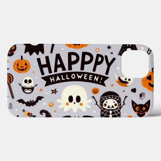 ハロウィーンiPhone / iPadケース Case-Mate iPhoneケース (裏面 (横))