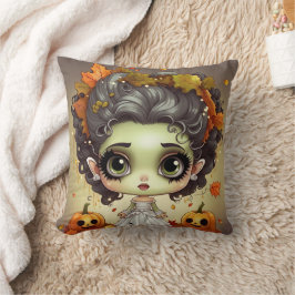 ハロウィーンMs.フランケンシュタイン クッション