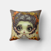 ハロウィーンMs.フランケンシュタイン クッション (裏面)