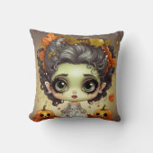 ハロウィーンMs.フランケンシュタイン クッション (正面)