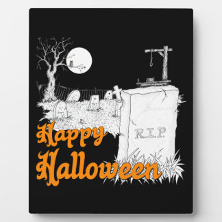 ハロウィーンRIP フォトプラーク