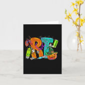 ハロウィーンRT呼吸セラピストスプキーRTポンプ カード (黄色い花)