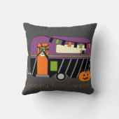 ハロウィーンRVキャンパー クッション (裏面)