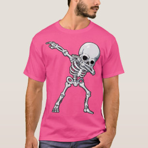ハロウィーンSのための男の子の子供ダビングスケルトンTee Cos Tシャツ