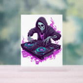 ハロウィーンSkeleton DJ アクリルサイン (ニュートラル)