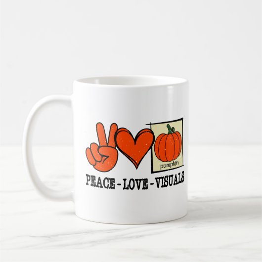 ハロウィーンSLPハロウィンスピーチセラピー コーヒーマグカップ (左)