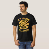 ハロウィーンTシャツが大好きなフリキンこうもり Tシャツ (正面フル)