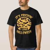 ハロウィーンTシャツが大好きなフリキンこうもり Tシャツ (正面)