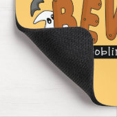 ハロウィーンTシャツとギフトに気を付ける マウスパッド (コーナー)