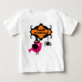 ハロウィーンTシャツとギフトをツイート ベビーTシャツ (正面)