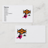 ハロウィーンTシャツとギフトをツイート 名刺 (正面/裏面)