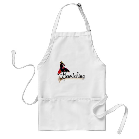 ハロウィーンTシャツとギフトを噛み切る スタンダードエプロン (正面)
