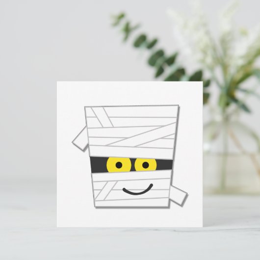 ハロウィーンTシャツとプレゼント カード (スタンド正面)