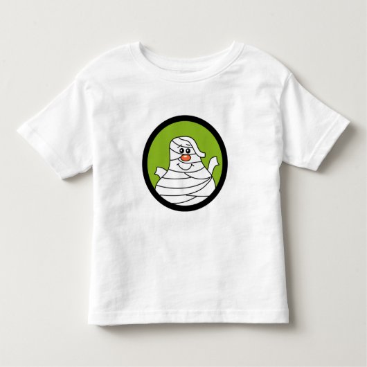 ハロウィーンTシャツとプレゼント トドラーTシャツ (正面)