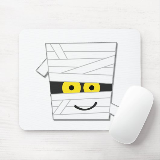 ハロウィーンTシャツとプレゼント マウスパッド (マウス)