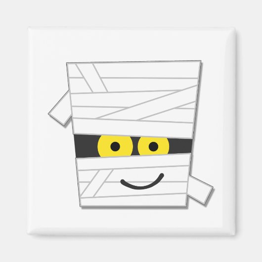 ハロウィーンTシャツとプレゼント マグネット (正面)