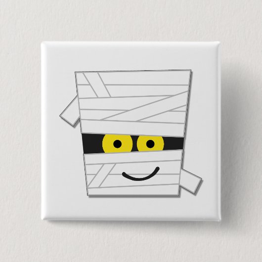 ハロウィーンTシャツとプレゼント 缶バッジ (正面)