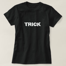 ハロウィーンTシャツのトリックまたはトリートメント Tシャツ