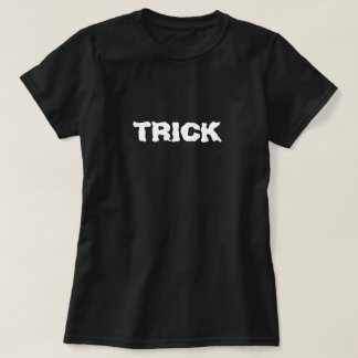 ハロウィーンTシャツのトリックまたはトリートメント Tシャツ