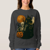 ハロウィーンTシャツ スウェットシャツ (正面)