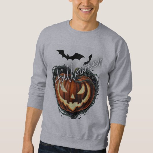 ハロウィーンTシャツ スウェットシャツ (正面)