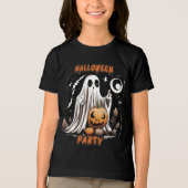 ハロウィーンTシャツ：ハロウィーンをテーマにしたTシャツ トライブレンドＴシャツ (正面)