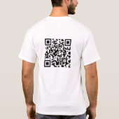 ハロウィーンTシャツ – ブー!バット Tシャツ (裏面)