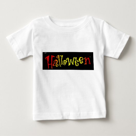 ハロウィーンTシャツ ベビーTシャツ (正面)