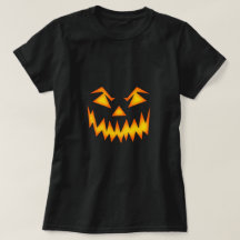 ハロウィーンTシャツ、女性用ハロウィーンシャツ、ジャック