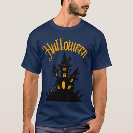 ハロウィーンTシャツ – 👕🎃 Tシャツ (正面)