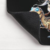 ハロウィーンTレックススケルトンライド マウスパッド (コーナー)